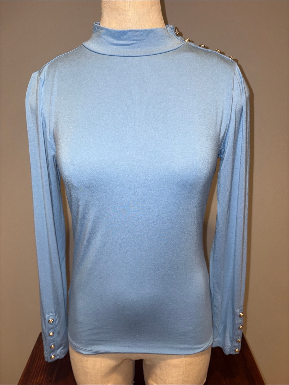 Ann Taylor Long Sleeve Mock Turtleneck Size SP